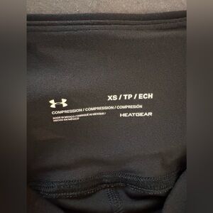 Under Armour Black HeatGear Compression Leggings